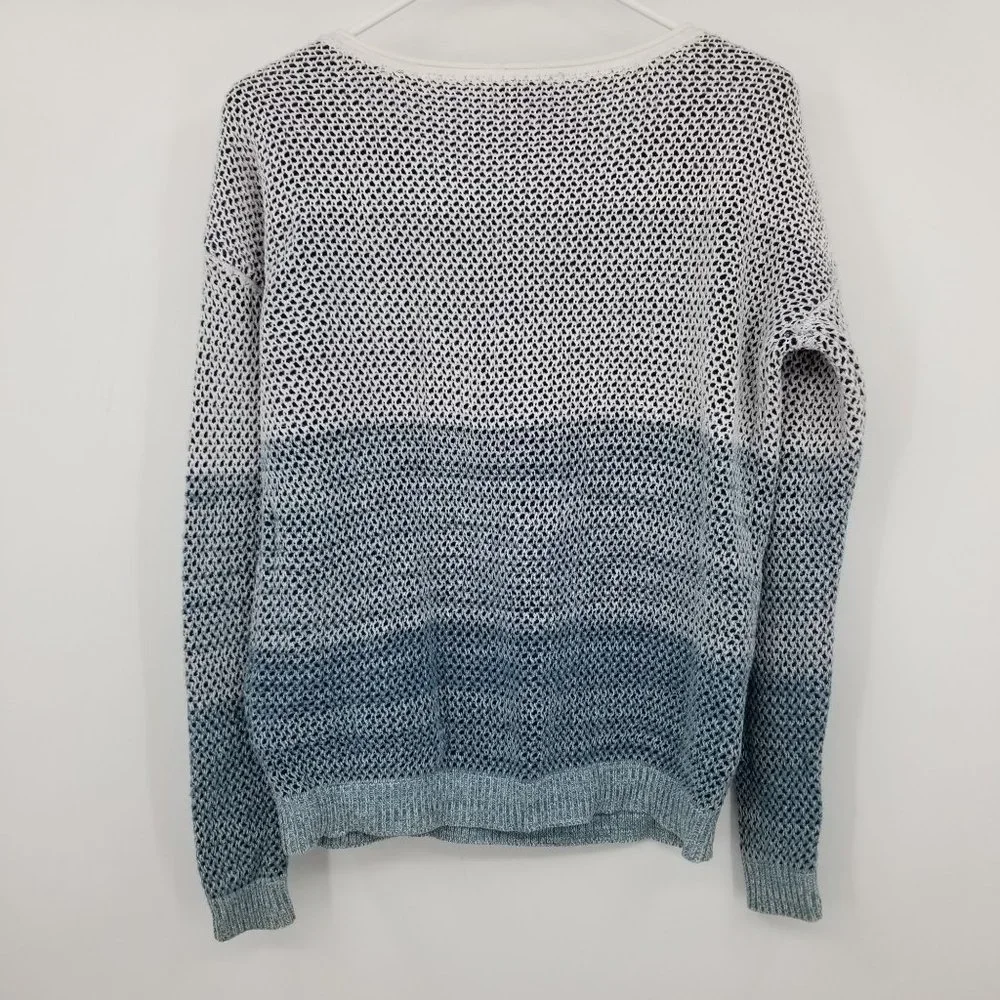 Vince Blue Striped Women's Long Sleeved Pullover‎ Sweater Size XS